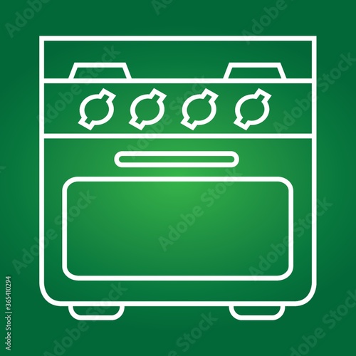electric stove with oven