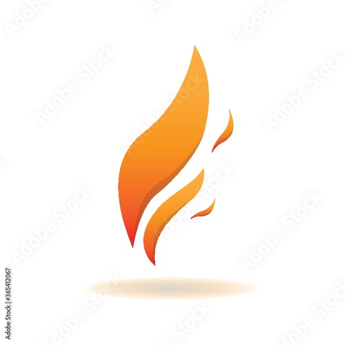 a flame