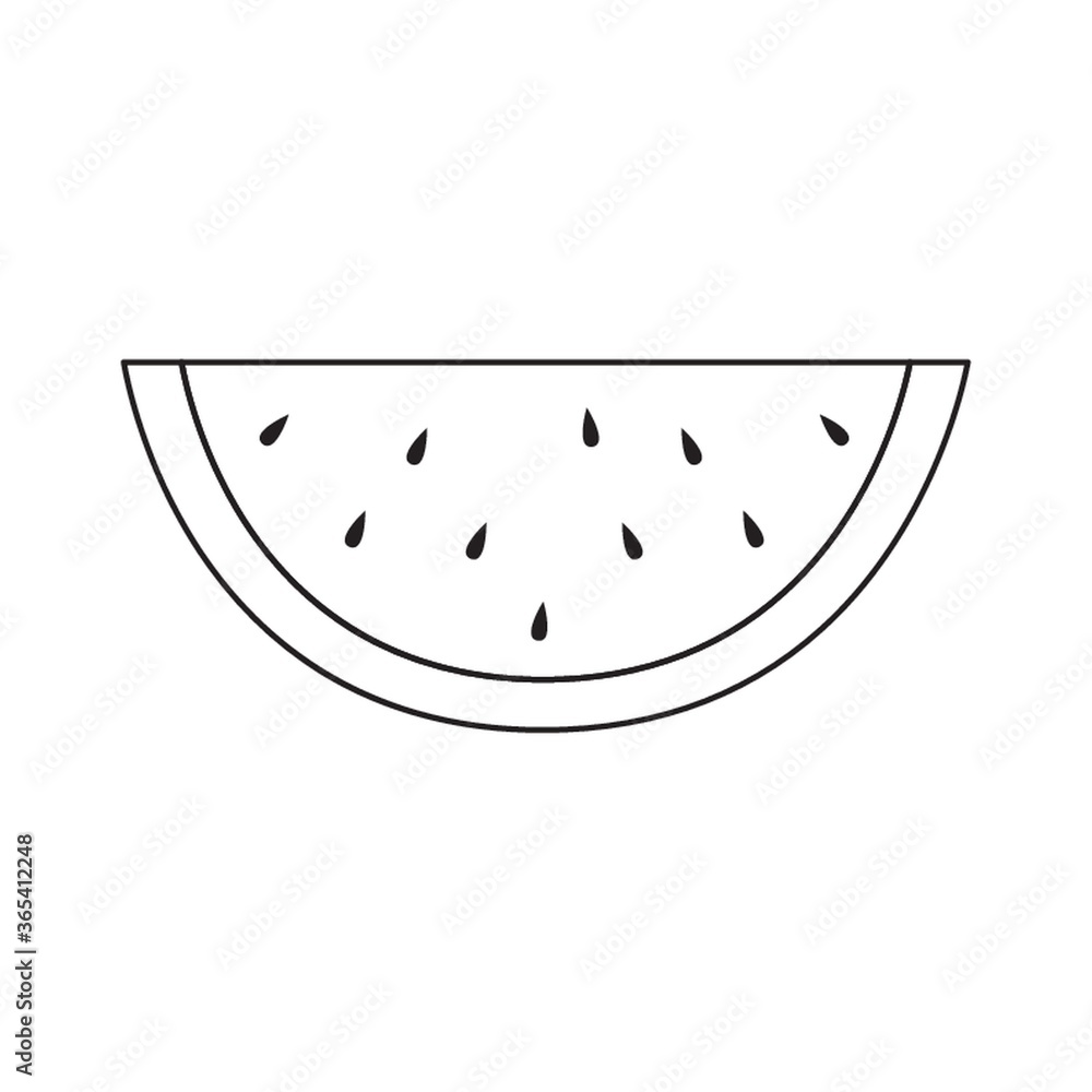watermelon slice watermelon slice