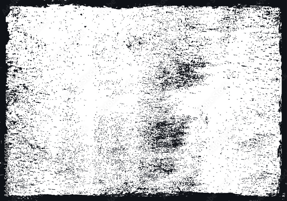 Fototapeta premium Grunge black and white framed background.
