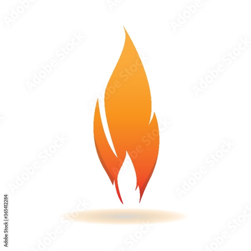 a flame