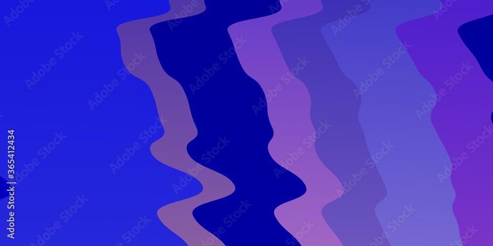 Light Pink, Blue vector layout with curves. Illustration in halftone style with gradient curves. Pattern for commercials, ads. Light Pink, Blue vector layout with curves. Illustration in halftone style with gradient curves. Pattern for commercials, ads.