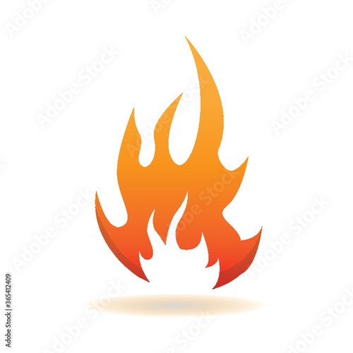 a flame