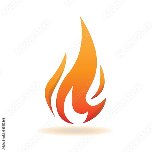 a flame