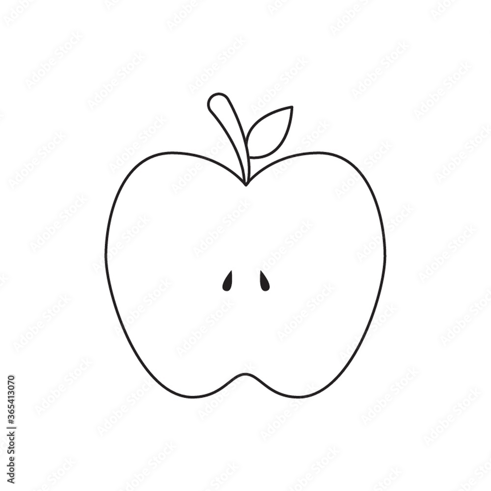 sliced apple sliced apple