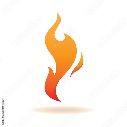 a flame