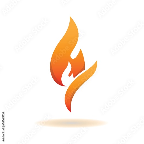 a flame