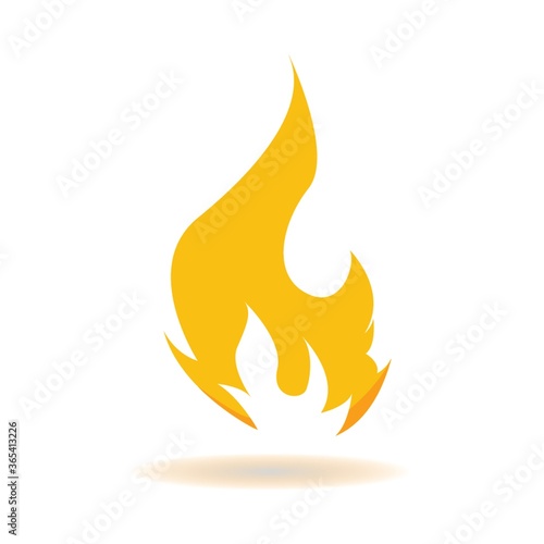 a flame