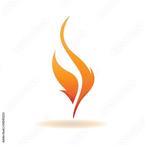 a flame
