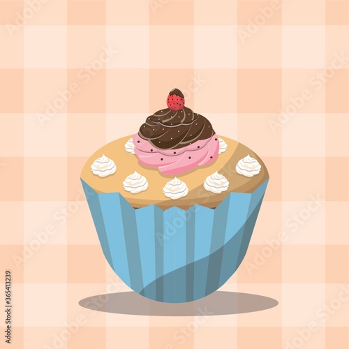fancy cupcake