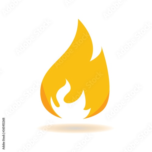 a flame