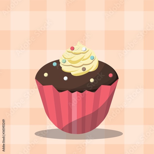 fancy cupcake
