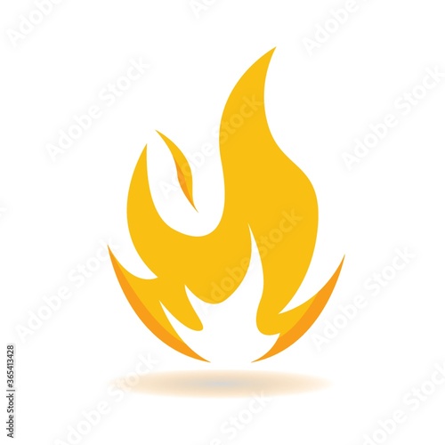 a flame