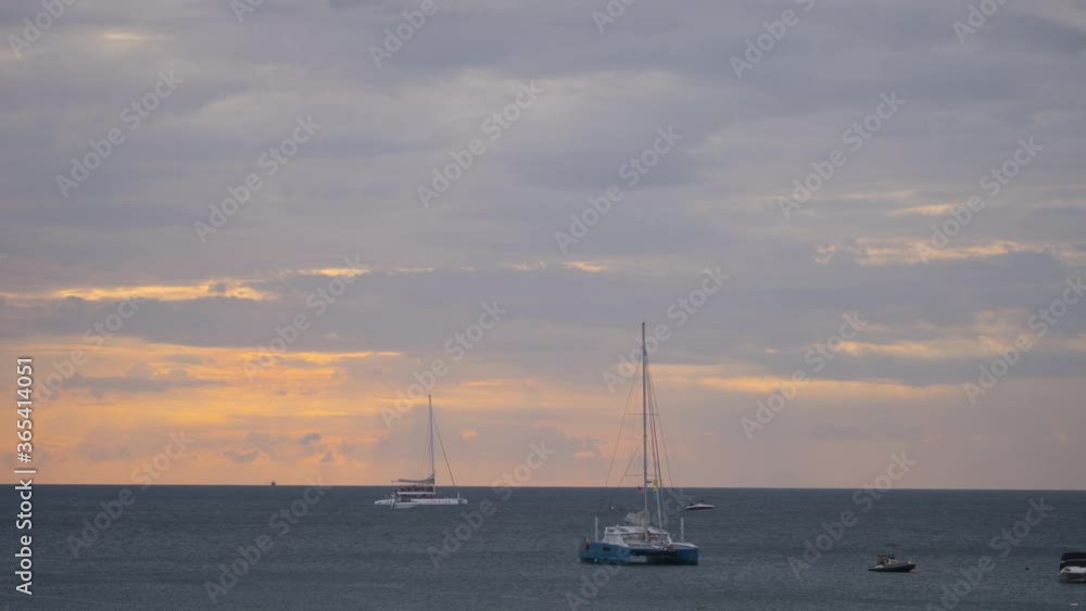 Scenic seascape timelapse on Phuket island Scenic seascape timelapse on Phuket island