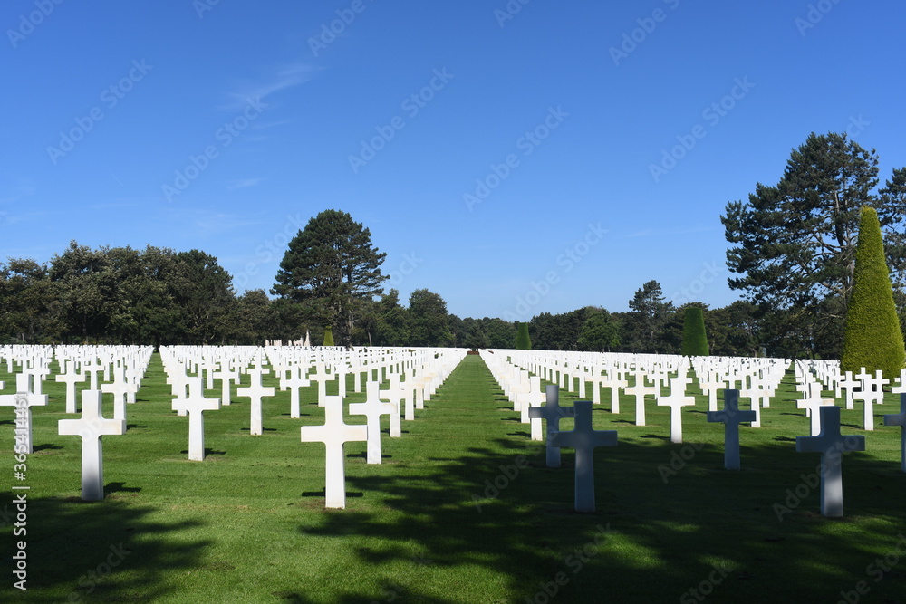 american cemetery in normandy