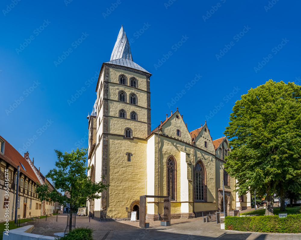 Kirche, Lemgo, Nordrhein-Westfalen, Deutschland 