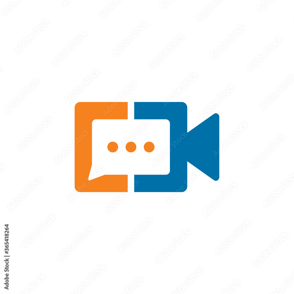 MESSAGE VIDEO LOGO , CHAT APP LOGO MESSAGE VIDEO LOGO , CHAT APP LOGO