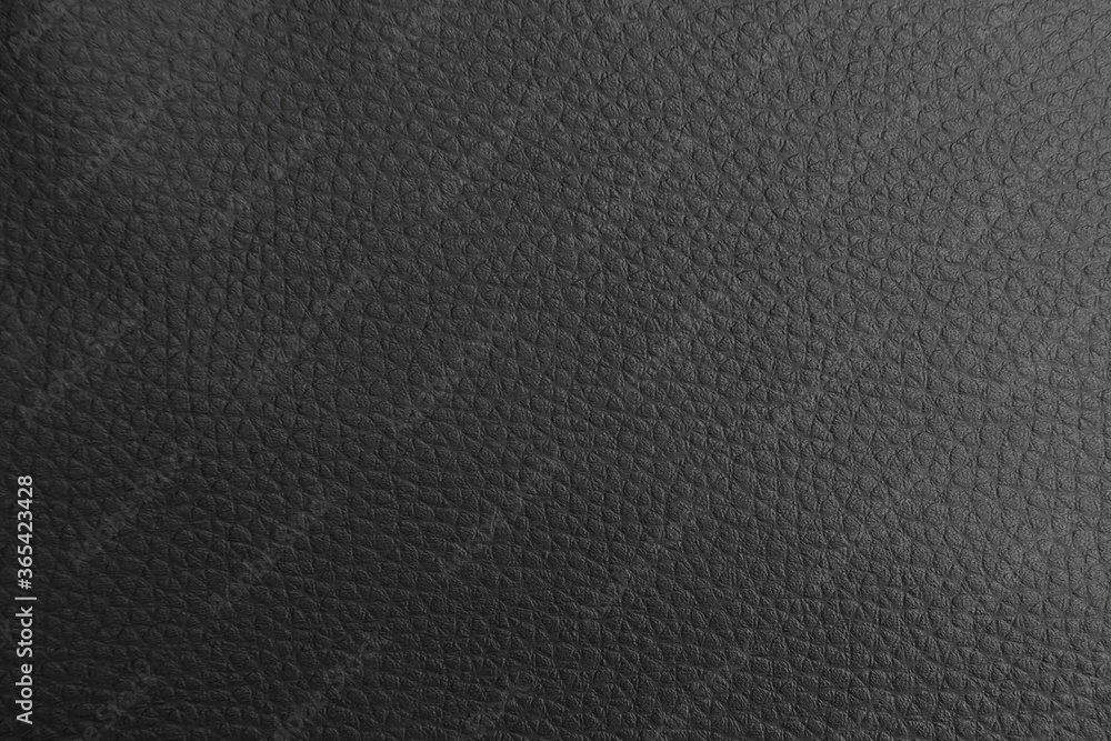 Abstract background of smooth black leather fabric. Abstract background of smooth black leather fabric.