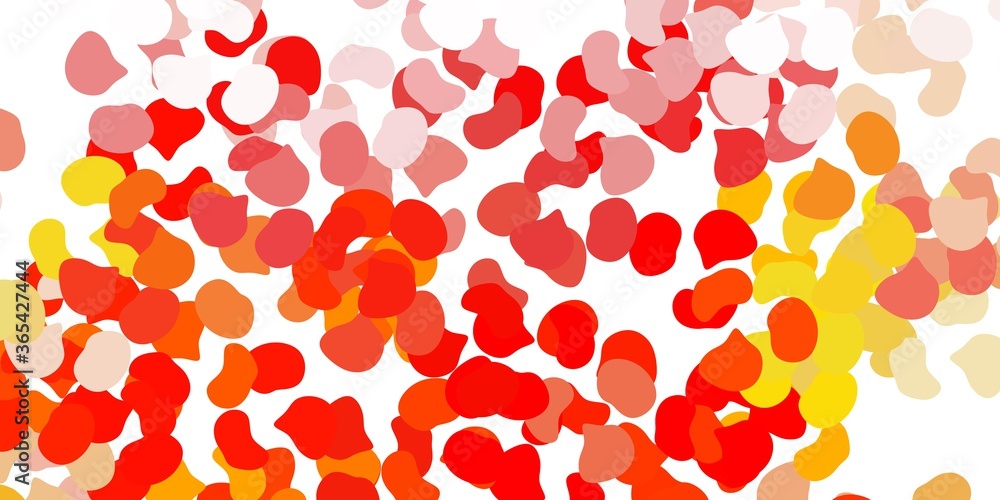 Light orange vector texture with memphis shapes. Light orange vector texture with memphis shapes.