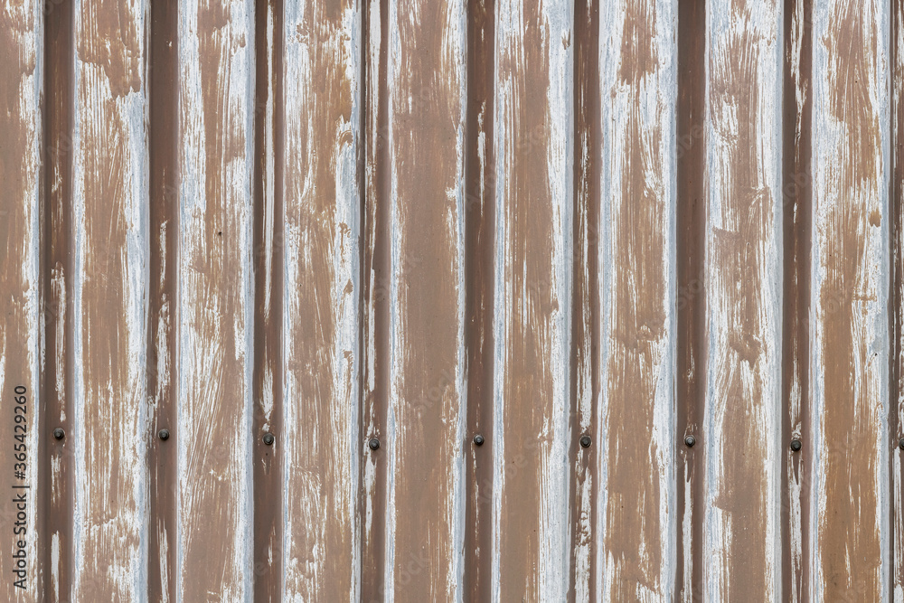 Background photo of brown metal sheet pile profiles. Background photo of brown metal sheet pile profiles.