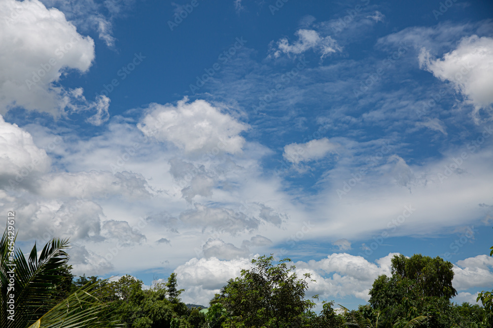 Big white cloud on the blue sky Big white cloud on the blue sky