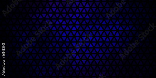 Wallpaper Mural Dark Blue, Red vector background with triangles. Torontodigital.ca