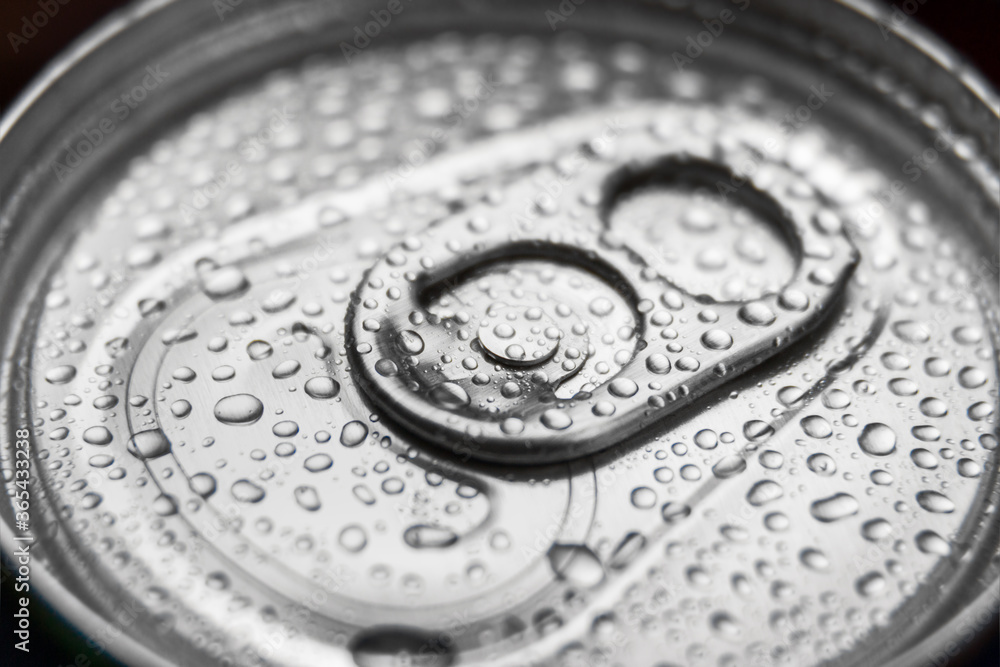 aluminum can with carbonated water, energy drinks or beer. Background of aluminum can aluminum can with carbonated water, energy drinks or beer. Background of aluminum can