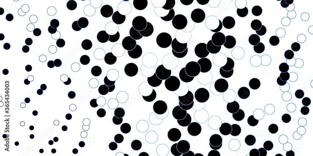 Dark BLUE vector template with circles. Illustration with set of shining colorful abstract spheres. Pattern for business ads. Dark BLUE vector template with circles. Illustration with set of shining colorful abstract spheres. Pattern for business ads.