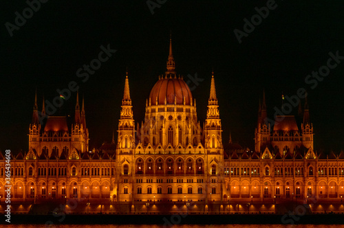 Parliament of Budapest at night © Don Lyküns