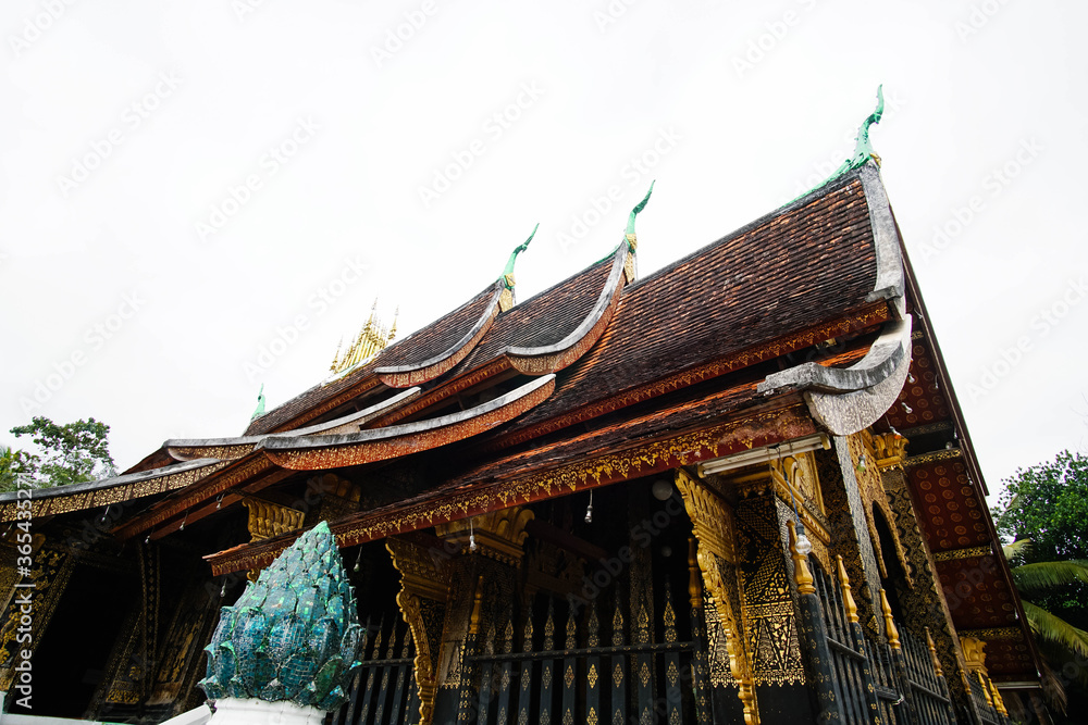Wat Xieng Thong or The golden city temple in Luang Prabang Laos, Wat