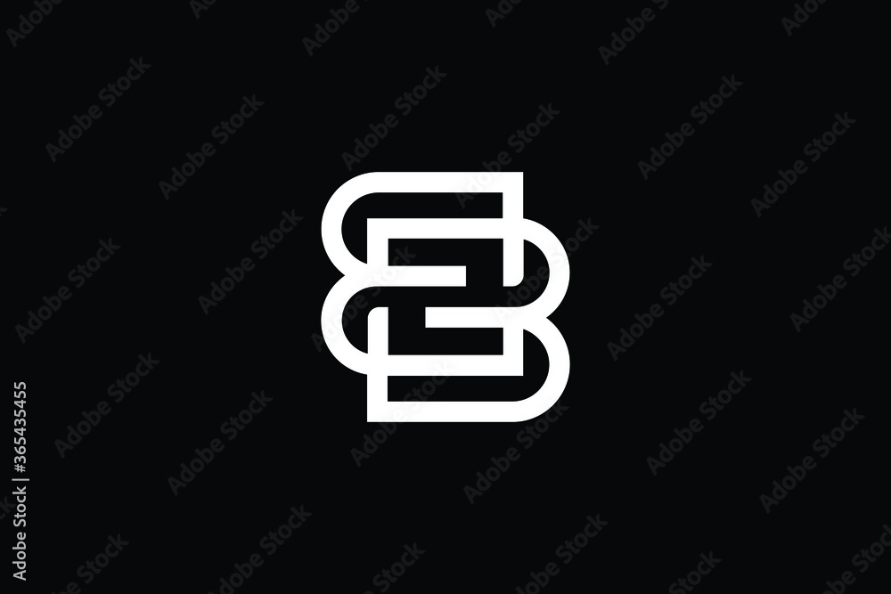 Minimal Innovative Initial B logo and BB logo. Letter B BB creative elegant Monogram. Premium Business logo icon. White color on black background Minimal Innovative Initial B logo and BB logo. Letter B BB creative elegant Monogram. Premium Business logo icon. White color on black background