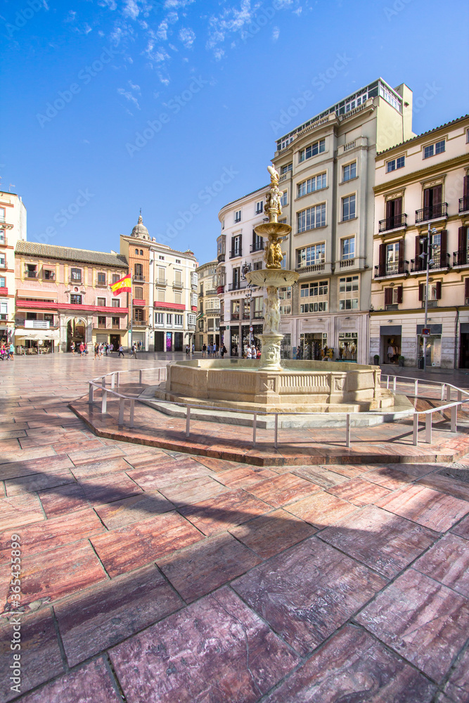 Constitution Plaza Malaga, Spain