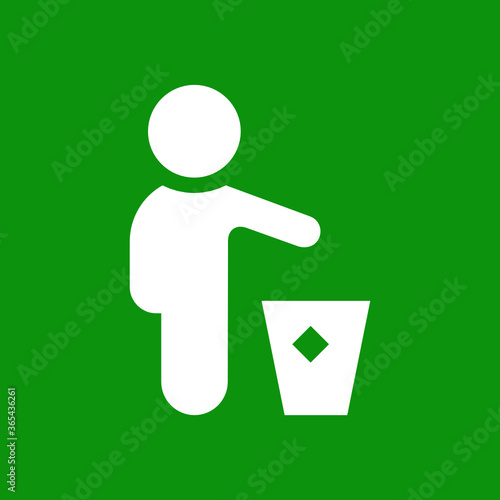 Trash -  Metro Tile Icon