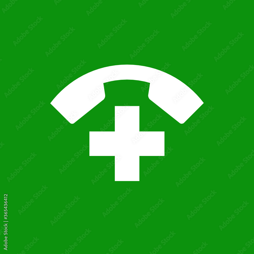 Call Ambulance - Metro Tile Icon Call Ambulance - Metro Tile Icon