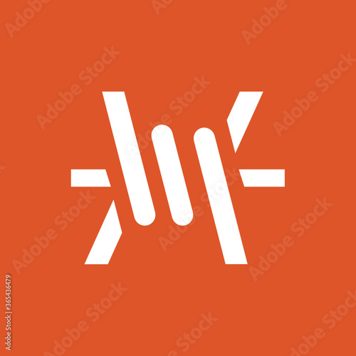 Barbed wire -  Metro Tile Icon