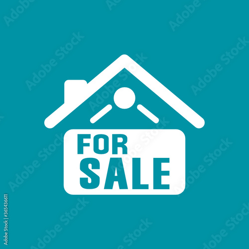 Home For Sale Sign -  Metro Tile Icon