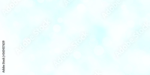 Light BLUE vector texture with disks. Glitter abstract illustration with colorful drops. Pattern for business ads.