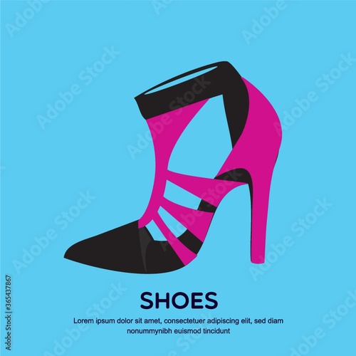 trendy court shoes with ankle strap