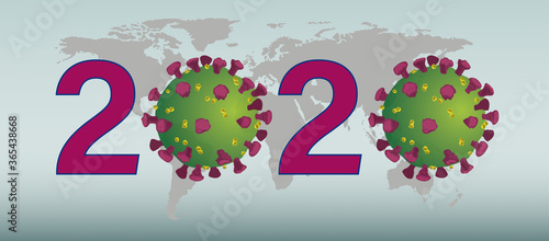 2020 Corona Virus Pandemic World 2