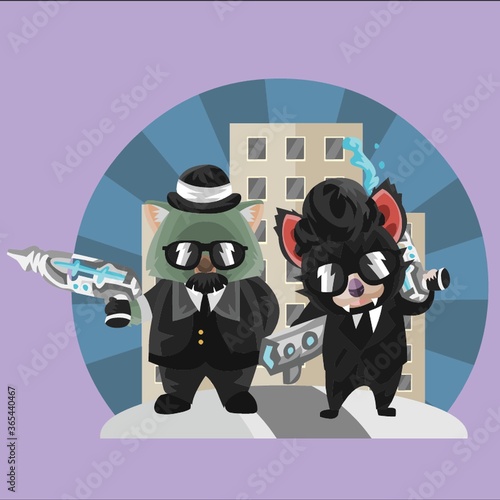 wombat and tasmanian devil secret agents