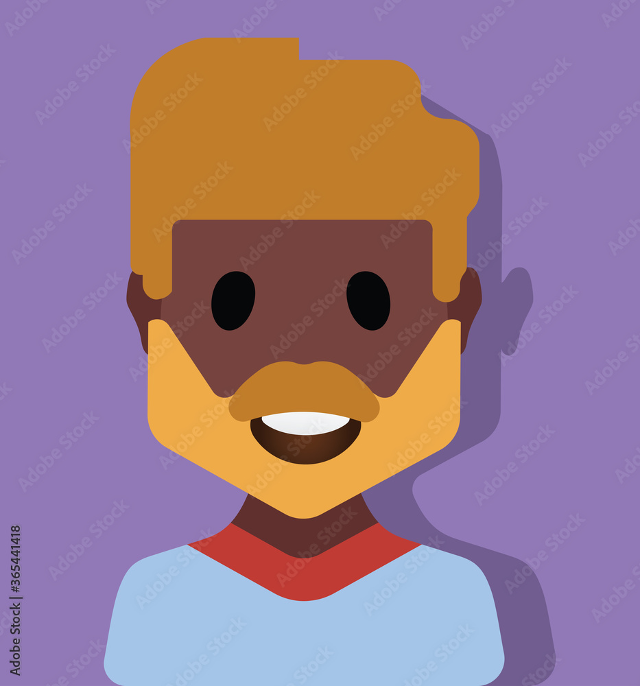 Flat Avatar Vector Image