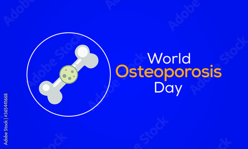 World Osteoporosis Day is observed annually on October 20th, and launches a year-long campaign dedicated to raising global awareness of the prevention, diagnosis and treatment of osteoporosis disease.