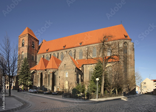 Church of St. Nicholas in Brzeg. Opole voivodeship. Poland