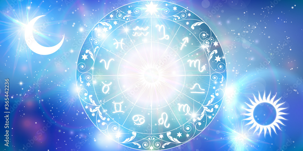 Naklejka premium Horoscope