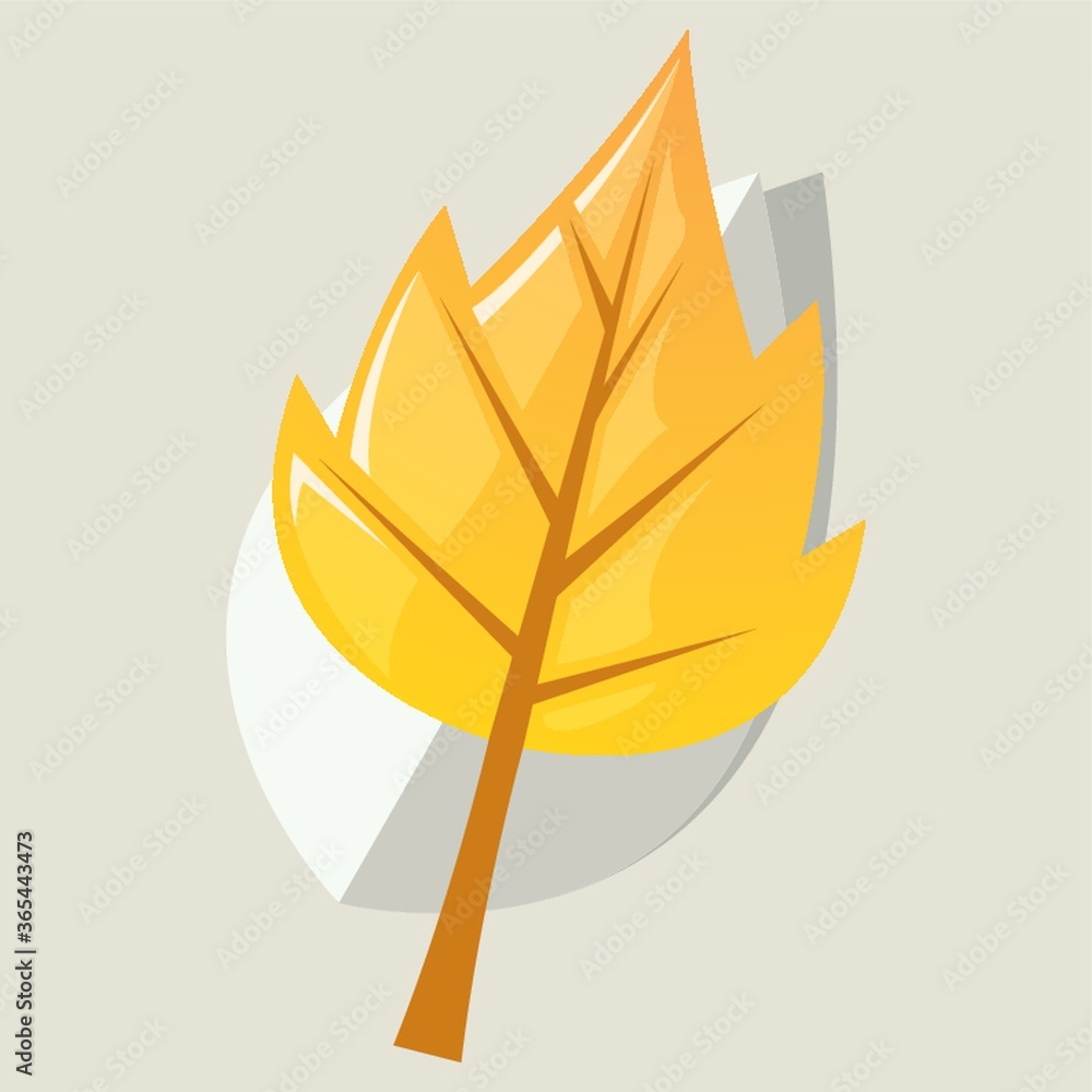 yellow autumn leaf yellow autumn leaf