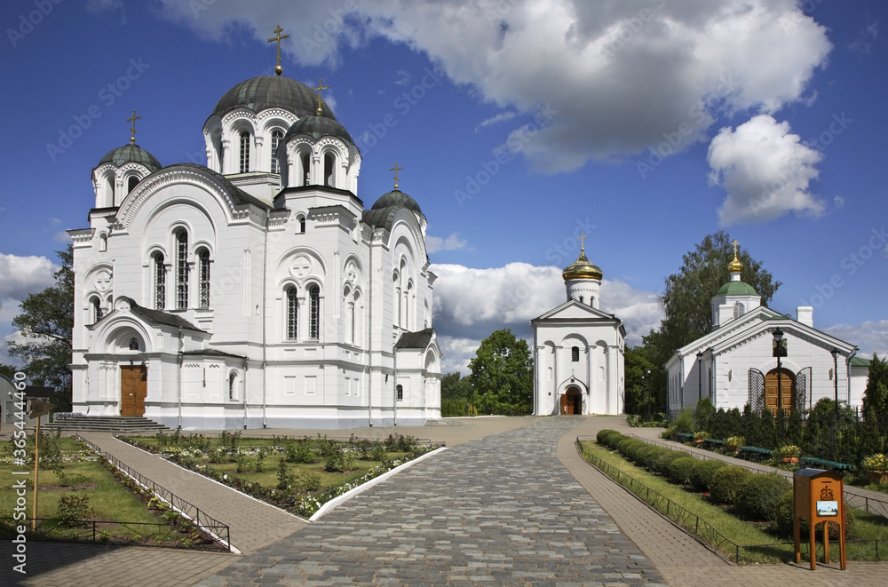 Convent of Saint Euphrosyne in Polotsk. Belarus