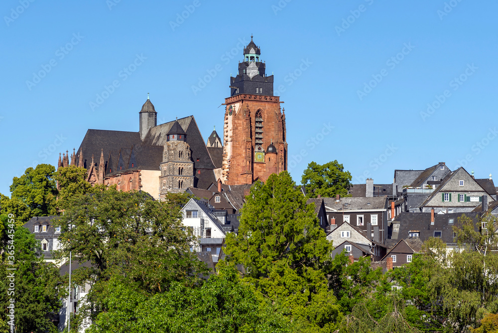 Wetzlarer Dom in der historischen Altstadt Wetzlarer Dom in der historischen Altstadt