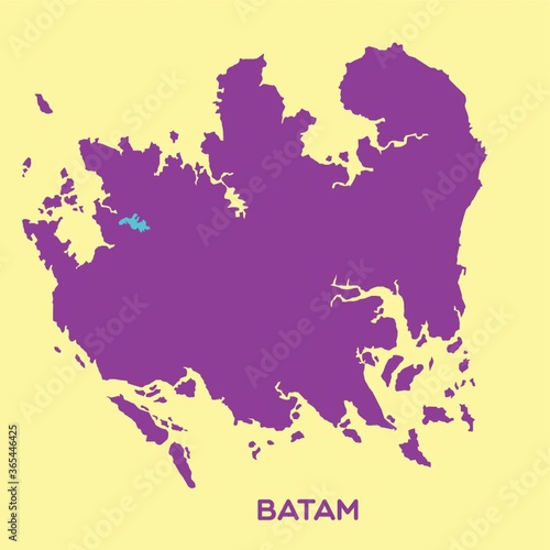 map of batam