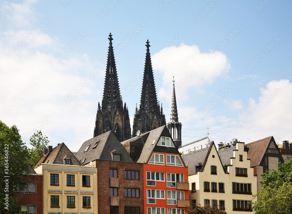 View of Cologne (Koln). Germany
