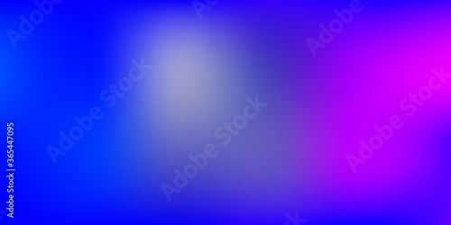 Light Pink, Blue vector gradient blur texture.